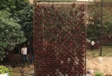 A wall eliminating the need for AC in summer