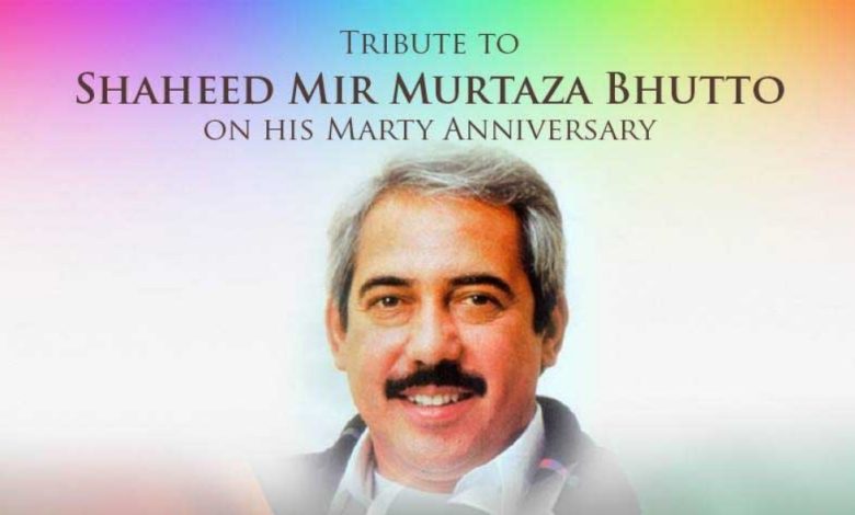 28th Death Anniversary of Mir Murtaza Bhutto to Be Observed on September 20