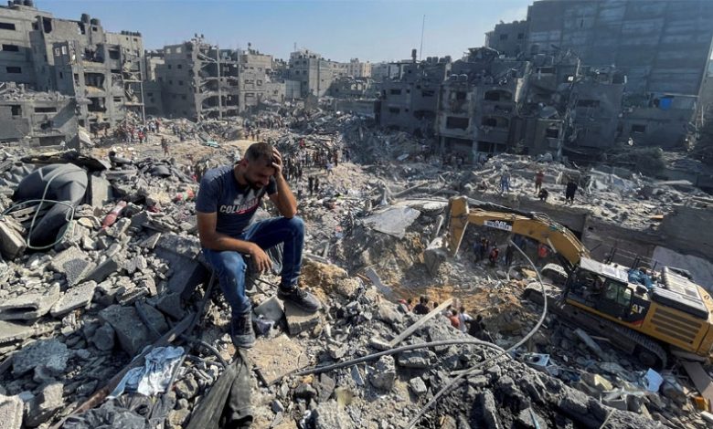 Israel's Brutality in Gaza : One year completed